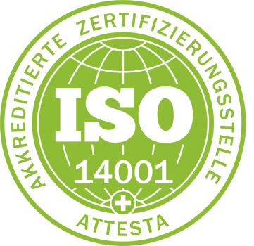 barox ist nun ISO 14001 zertifiziert!